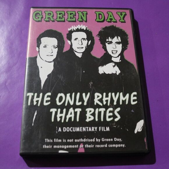 Green Day The Only Rhyme That Bites DVD - Picture 1 of 1